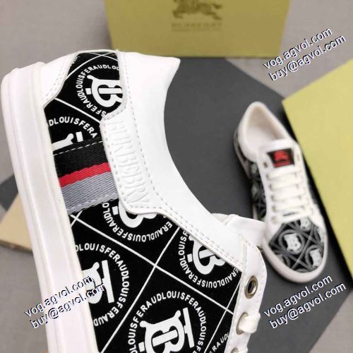 クロスベルト 2021春夏 バーバリー BURBERRY カジュアルシューズ 2色可選 今買い◎得 バーバリースーパーコピー