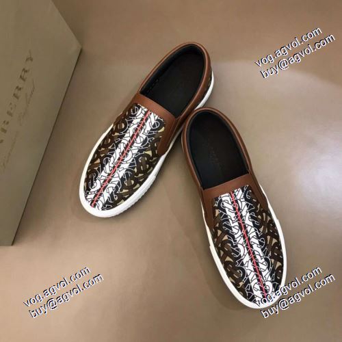オリジナル コスパ最高のプライス 2021春夏 バーバリー BURBERRY 紐なし 耐久性のある モカシンシューズ