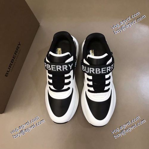 2021春夏 バーバリー BURBERRY ランニングシューズ 厚底 大好評 バーバリーコピーブランド 歩きやすい　疲れない　痛くない