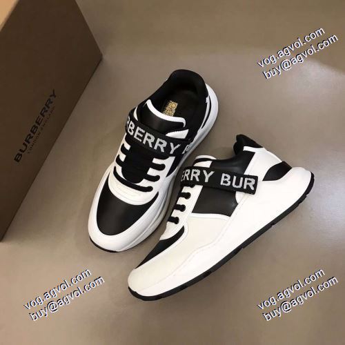 2021春夏 バーバリー BURBERRY ランニングシューズ 厚底 大好評 バーバリーコピーブランド 歩きやすい　疲れない　痛くない
