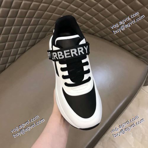 2021春夏 バーバリー BURBERRY ランニングシューズ 厚底 大好評 バーバリーコピーブランド 歩きやすい　疲れない　痛くない