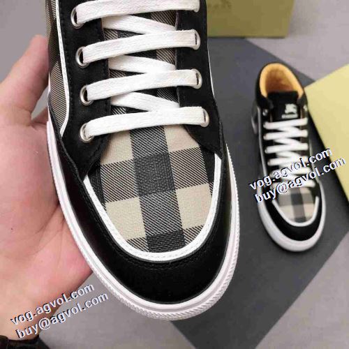 2021秋冬 バーバリー BURBERRY 柔軟 リゾートスタイル 履き心地抜群 バーバリーブランド 2色可選 コピー ハイトップシューズ 上品上質 ファッション 人気 ギンガム ハイカット 軽い履き心地