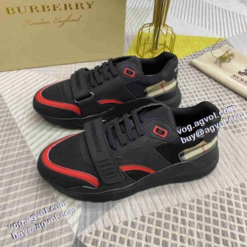 2021秋冬 バーバリー BURBERRY クッション加工 多色可選 ランニングシューズ ファッション 人気 ジョギング 流行を超えた定番シューズ 利便性に優れ 滑りにくい バーバリースーパーコピー 代引 
