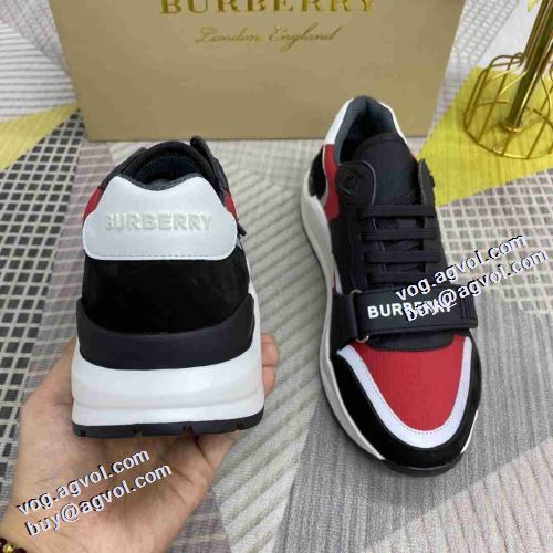 2021秋冬 バーバリー BURBERRY クッション加工 多色可選 ランニングシューズ ファッション 人気 ジョギング 流行を超えた定番シューズ 利便性に優れ 滑りにくい バーバリースーパーコピー 代引 
