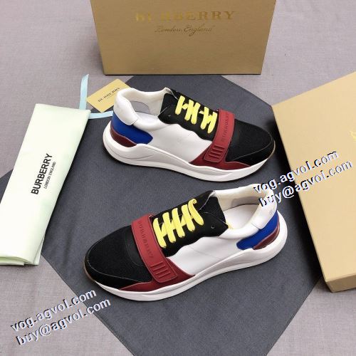 ファッション 人気 2021秋冬 ランニングシューズ 軽量で疲れにくい バーバリー BURBERRY バーバリーコピー ブランド 抗菌?防臭加工 ジョギング
