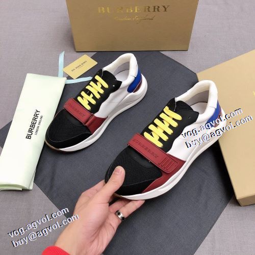 ファッション 人気 2021秋冬 ランニングシューズ 軽量で疲れにくい バーバリー BURBERRY バーバリーコピー ブランド 抗菌?防臭加工 ジョギング