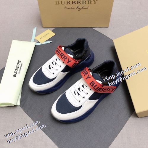 バーバリースーパーコピー 激安 2021秋冬 バーバリー BURBERRY 滑りにくい クッション性 ジョギング 機能性?耐久性抜群 ランニングシューズ 
