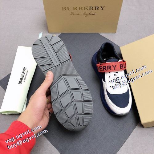 バーバリースーパーコピー 激安 2021秋冬 バーバリー BURBERRY 滑りにくい クッション性 ジョギング 機能性?耐久性抜群 ランニングシューズ 