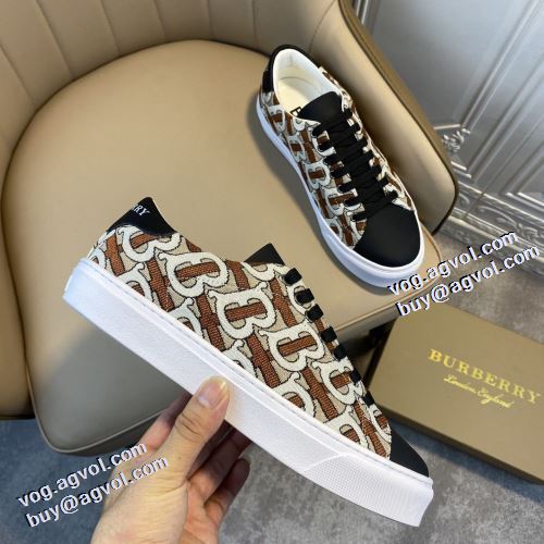 2021秋冬 バーバリーブランドコピー バーバリー BURBERRY 抗菌?防臭加工 カジュアルシュッズ 一番人気の新作はこれ フラットシューズ 優しい履き心地 