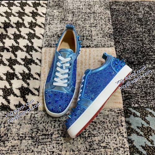 クリスチャンルブタンコピー 2021秋冬 クリスチャンルブタン Christian Louboutin 先行販売 フラットシューズ 汚れも目立ちにくい