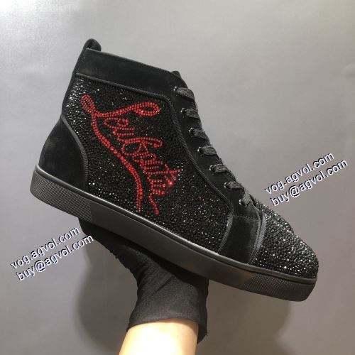 魅力ファッション 2021秋冬 クリスチャンルブタン Christian Louboutin クリスチャンルブタンコピー 流行を超えた定番シューズ ブランド ハイトップシューズ
