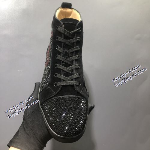 魅力ファッション 2021秋冬 クリスチャンルブタン Christian Louboutin クリスチャンルブタンコピー 流行を超えた定番シューズ ブランド ハイトップシューズ