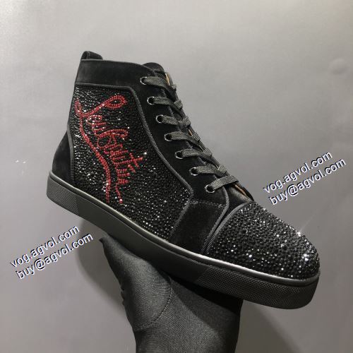 魅力ファッション 2021秋冬 クリスチャンルブタン Christian Louboutin クリスチャンルブタンコピー 流行を超えた定番シューズ ブランド ハイトップシューズ