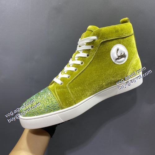 2021秋冬 クリスチャンルブタン Christian Louboutin ハイトップシューズ 高級感ある クリスチャンルブタンブランドスーパーコピー 抗菌?防臭加工