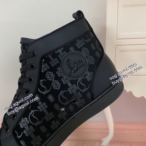 個性的なデザ 2021秋冬 透湿?防水素材採用 クリスチャンルブタン Christian Louboutin クリスチャンルブタンブランド コピー ハイトップシューズ