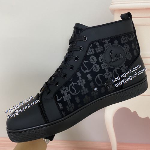 個性的なデザ 2021秋冬 透湿?防水素材採用 クリスチャンルブタン Christian Louboutin クリスチャンルブタンブランド コピー ハイトップシューズ
