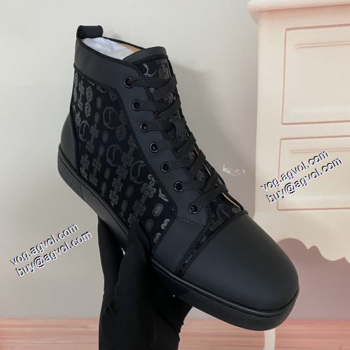 個性的なデザ 2021秋冬 透湿?防水素材採用 クリスチャンルブタン Christian Louboutin クリスチャンルブタンブランド コピー ハイトップシューズ