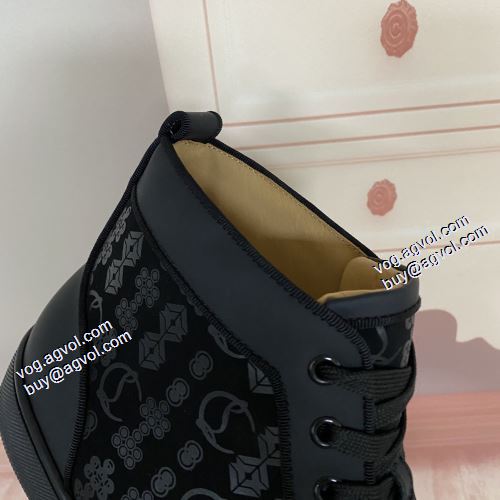 個性的なデザ 2021秋冬 透湿?防水素材採用 クリスチャンルブタン Christian Louboutin クリスチャンルブタンブランド コピー ハイトップシューズ