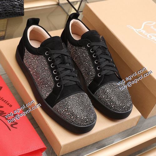 2021秋冬 人気新品★超特価★ 超軽量設計 フラットシューズ クリスチャンルブタン Christian Louboutin クリスチャンルブタンコピー 2色可選