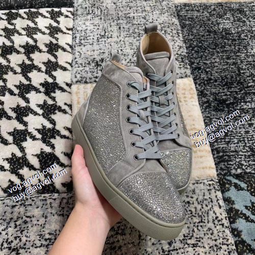 クリスチャンルブタンコピー ブランド 2021秋冬 クリスチャンルブタン Christian Louboutin 上品上質 ハイトップシューズ 軽量で疲れにくい