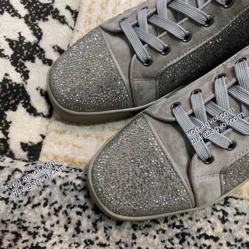 クリスチャンルブタンコピー ブランド 2021秋冬 クリスチャンルブタン Christian Louboutin 上品上質 ハイトップシューズ 軽量で疲れにくい