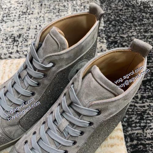 クリスチャンルブタンコピー ブランド 2021秋冬 クリスチャンルブタン Christian Louboutin 上品上質 ハイトップシューズ 軽量で疲れにくい