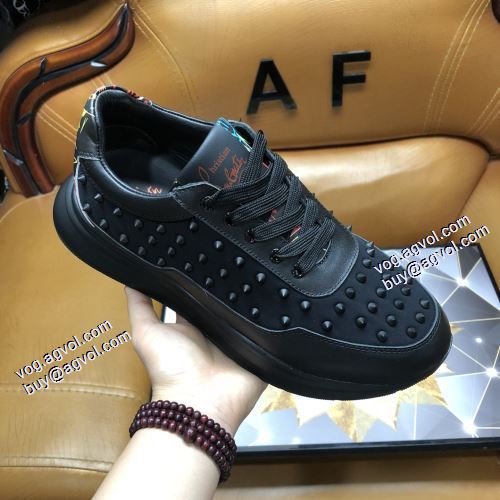 今買い◎得 2021秋冬 クリスチャンルブタン Christian Louboutin スニーカー 2色可選 クッション加工 クリスチャンルブタンスーパーコピー