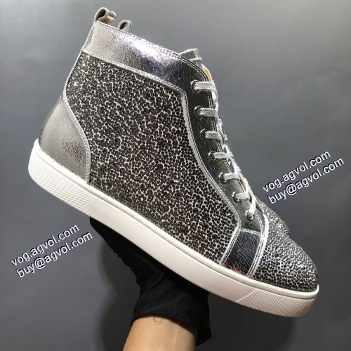 2021秋冬 クリスチャンルブタン Christian Louboutin スタイリッシュな印象 ハイトップシューズ クリスチャンルブタンコピー ブランド ファッション 人気