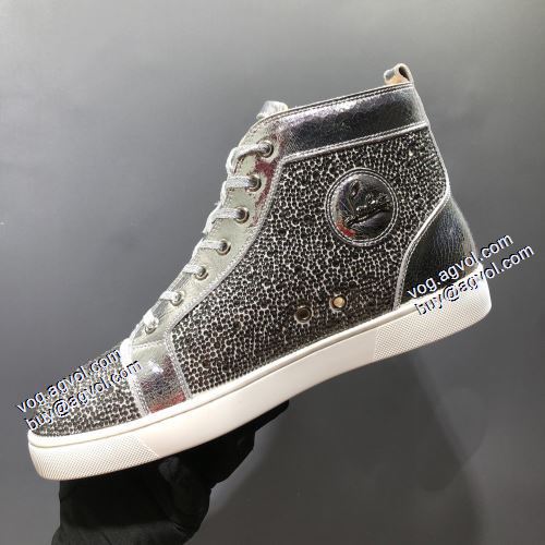 2021秋冬 クリスチャンルブタン Christian Louboutin スタイリッシュな印象 ハイトップシューズ クリスチャンルブタンコピー ブランド ファッション 人気