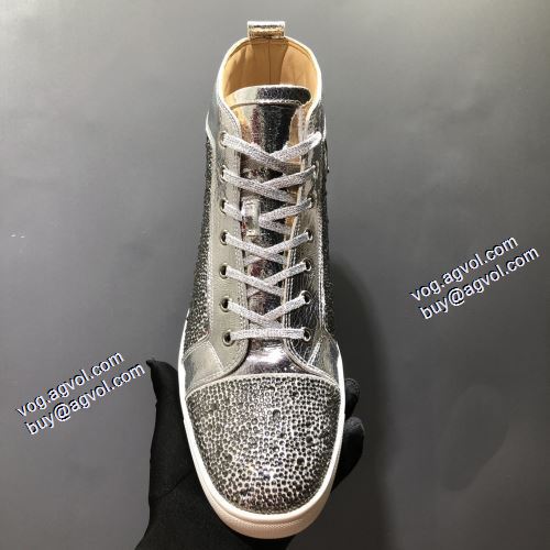 2021秋冬 クリスチャンルブタン Christian Louboutin スタイリッシュな印象 ハイトップシューズ クリスチャンルブタンコピー ブランド ファッション 人気