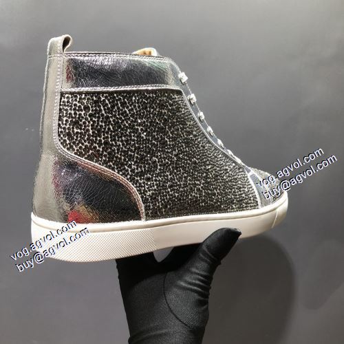 2021秋冬 クリスチャンルブタン Christian Louboutin スタイリッシュな印象 ハイトップシューズ クリスチャンルブタンコピー ブランド ファッション 人気