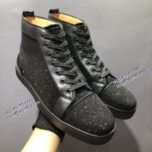2021秋冬 抗菌?防臭加工 オリジナル クリスチャンルブタン Christian Louboutin クリスチャンルブタンスーパーコピー 激安 ハイトップシューズ