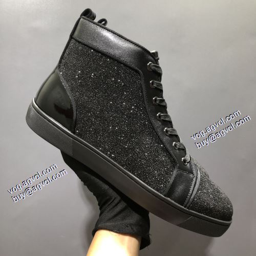 2021秋冬 抗菌?防臭加工 オリジナル クリスチャンルブタン Christian Louboutin クリスチャンルブタンスーパーコピー 激安 ハイトップシューズ
