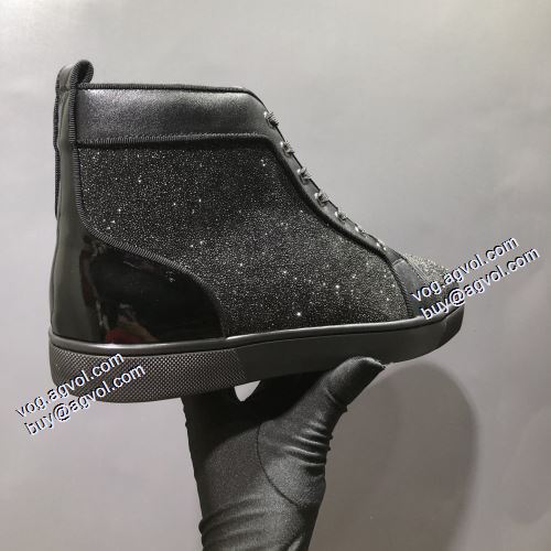 2021秋冬 抗菌?防臭加工 オリジナル クリスチャンルブタン Christian Louboutin クリスチャンルブタンスーパーコピー 激安 ハイトップシューズ
