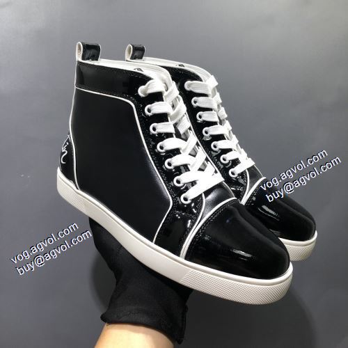 2021秋冬 存在感のある クリスチャンルブタン Christian Louboutin ハイトップシューズ クリスチャンルブタン偽物ブランド 足馴染みのいい