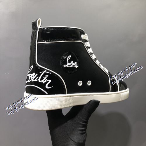 2021秋冬 存在感のある クリスチャンルブタン Christian Louboutin ハイトップシューズ クリスチャンルブタン偽物ブランド 足馴染みのいい