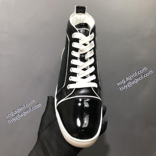 2021秋冬 存在感のある クリスチャンルブタン Christian Louboutin ハイトップシューズ クリスチャンルブタン偽物ブランド 足馴染みのいい