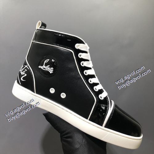 2021秋冬 存在感のある クリスチャンルブタン Christian Louboutin ハイトップシューズ クリスチャンルブタン偽物ブランド 足馴染みのいい