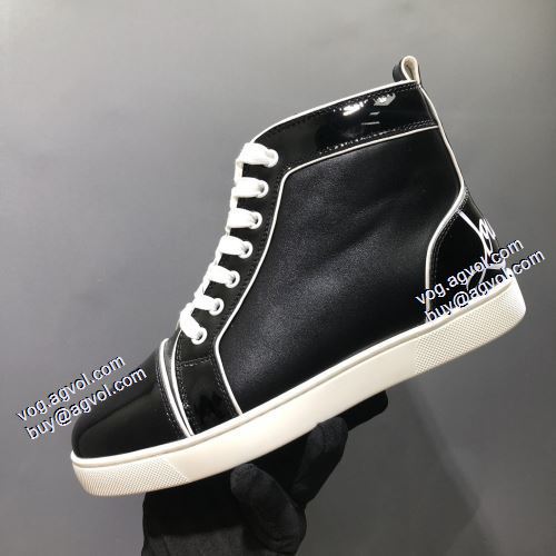 2021秋冬 存在感のある クリスチャンルブタン Christian Louboutin ハイトップシューズ クリスチャンルブタン偽物ブランド 足馴染みのいい