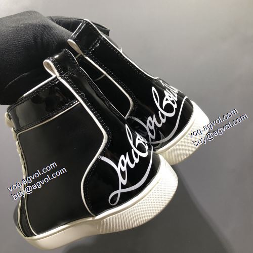 2021秋冬 存在感のある クリスチャンルブタン Christian Louboutin ハイトップシューズ クリスチャンルブタン偽物ブランド 足馴染みのいい