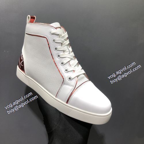 海外限定ライン クリスチャンルブタンスーパーコピー  2021秋冬 クリスチャンルブタン Christian Louboutin ハイトップシューズ 流行を超えた定番シューズ
