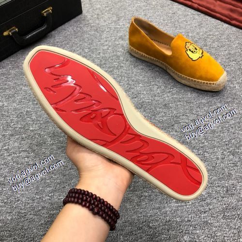 争奪戦必至 2021秋冬 クリスチャンルブタン Christian Louboutin カジュアルシューズ クリスチャンルブタンブランド コピー 5色可選 スリップオン