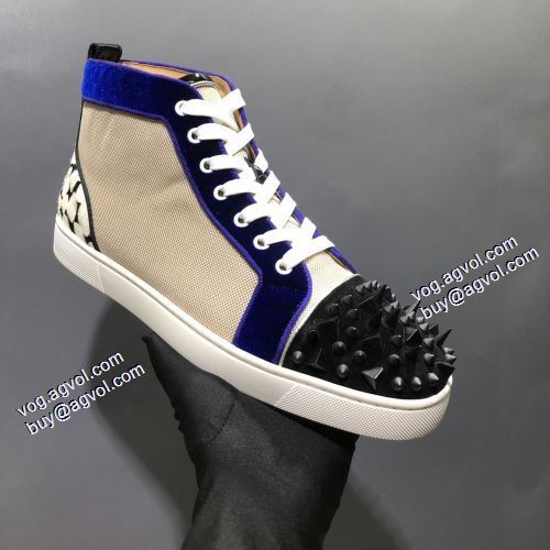 2021秋冬 ハイトップシューズ 今一番HOTな新品 クリスチャンルブタンスーパーコピー クリスチャンルブタン Christian Louboutin 軽量で疲れにくい