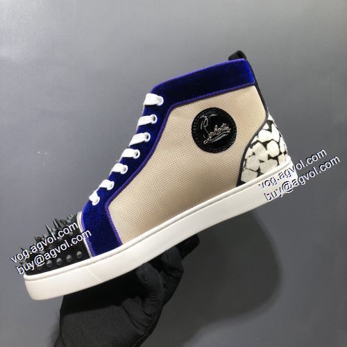 2021秋冬 ハイトップシューズ 今一番HOTな新品 クリスチャンルブタンスーパーコピー クリスチャンルブタン Christian Louboutin 軽量で疲れにくい