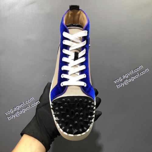 2021秋冬 ハイトップシューズ 今一番HOTな新品 クリスチャンルブタンスーパーコピー クリスチャンルブタン Christian Louboutin 軽量で疲れにくい