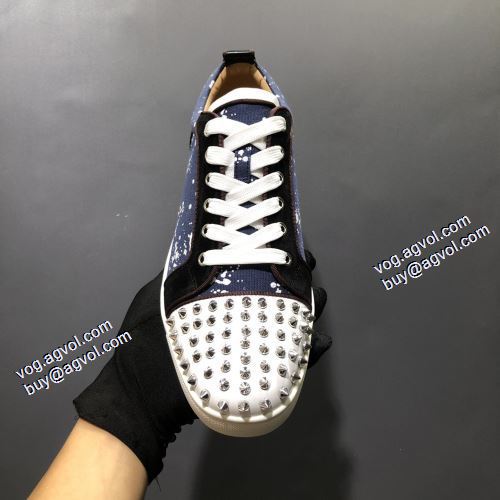 2021秋冬 クリスチャンルブタンコピー ブランド クリスチャンルブタン Christian Louboutin 実用性に溢れるアイテム フラットシューズ すべり防止