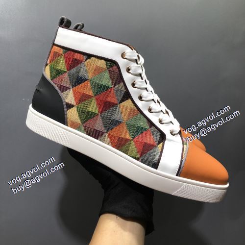 2021秋冬 芸能人に愛用者続出 クリスチャンルブタン Christian Louboutin クリスチャンルブタンコピーブランド ハイトップシューズ 透湿?防水素材採用