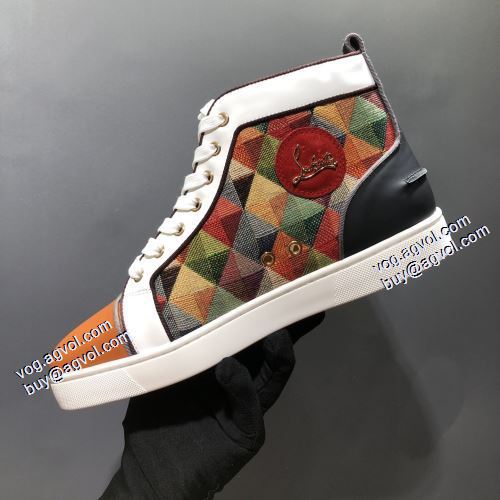 2021秋冬 芸能人に愛用者続出 クリスチャンルブタン Christian Louboutin クリスチャンルブタンコピーブランド ハイトップシューズ 透湿?防水素材採用