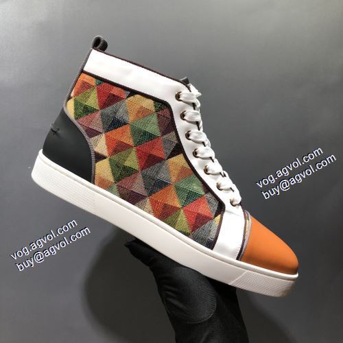2021秋冬 芸能人に愛用者続出 クリスチャンルブタン Christian Louboutin クリスチャンルブタンコピーブランド ハイトップシューズ 透湿?防水素材採用