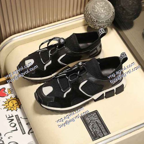 人気新品★超特価★ 3色可選 ドルチェ＆ガッバーナ Dolce&Gabbana  カジュアルシューズ 2021春夏 D&G偽物ブランド 